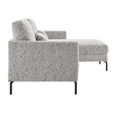 Core Living Alaba 3 Seater Upholstered Sofa with Right Chaise