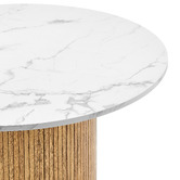 Core Living Callix Faux Marble Dining Table