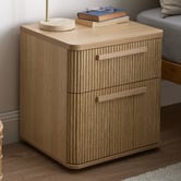 Core Living Caleigh 2 Drawer Bedside Table