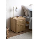 Core Living Caleigh 2 Drawer Bedside Table
