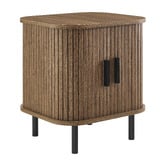 Core Living Callix Tambour Bedside Table