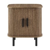 Core Living Callix Tambour Bedside Table
