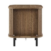 Core Living Callix Tambour Bedside Table