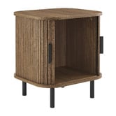 Core Living Callix Tambour Bedside Table