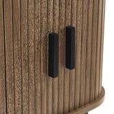 Core Living Callix Tambour Bedside Table