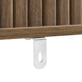 Core Living Callix Tambour Bedside Table