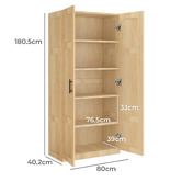 Core Living Morana 2 Door 5 Shelf Cupboard
