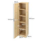 Core Living Morana 5 Shelf Cupboard