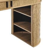 Core Living Callix 2 Door Study Desk with Storage Shelves