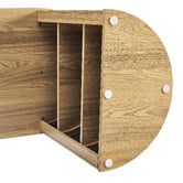 Core Living Callix 2 Door Study Desk with Storage Shelves