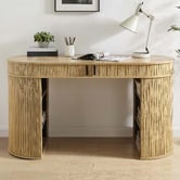 Core Living Callix 2 Door Study Desk with Storage Shelves