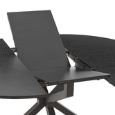Core Living Black Louella Extendable Dining Table