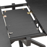 Core Living Black Louella Extendable Dining Table