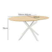 Core Living Louella Extendable Dining Table