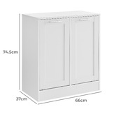 Core Living Morana 2 Door Laundry Cabinet
