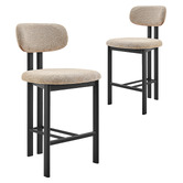 Core Living 66cm Landree Upholstered Bar Stools