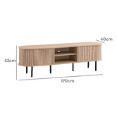 Core Living Rupert 2 Sliding Door Entertainment Unit