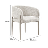 Core Living Selyse Upholstered Dining Chairs