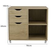 Core Living Leola 3 Drawer Filing Cabinet