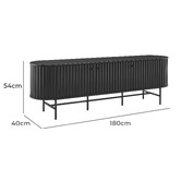 Core Living Astrid 3 Door Entertainment Unit