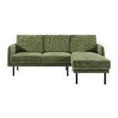 Core Living Skadi 3 Seater Upholstered Sofa with Right Chaise