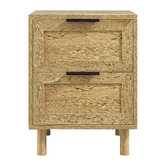 Core Living Elijah 2 Drawer Bedside Table