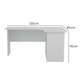 Core Living Leola L-Shaped Desk