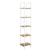Core Living Alliya II 5 Tier Bookshelf