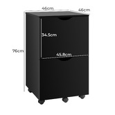 Core Living Leola 2 Drawer Mobile Pedestal