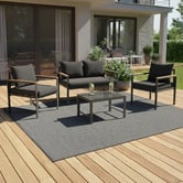 Core Living 4 Seater Layne Outdoor Lounge Set