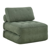 Core Living Darcy Single Corduroy Sofa Bed