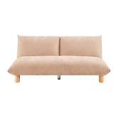 Core Living Mitch 2 Seater Double Chenille Sofa Bed