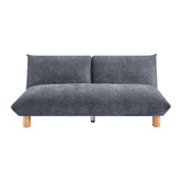 Core Living Mitch 2 Seater Double Chenille Sofa Bed