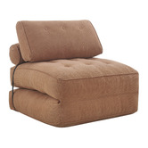 Core Living Darcy Single Corduroy Sofa Bed