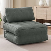 Core Living Darcy Single Corduroy Sofa Bed