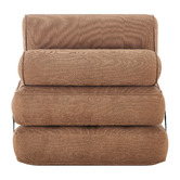 Core Living Darcy Single Corduroy Sofa Bed