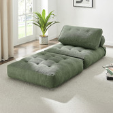 Core Living Darcy Single Corduroy Sofa Bed