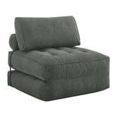 Core Living Darcy Single Corduroy Sofa Bed