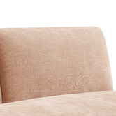 Core Living Mitch 2 Seater Double Chenille Sofa Bed