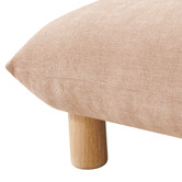 Core Living Mitch 2 Seater Double Chenille Sofa Bed