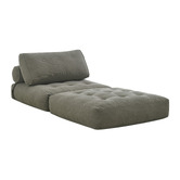 Core Living Darcy Single Corduroy Sofa Bed