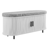 Core Living Callix 2 Door Shoe Storage Bench