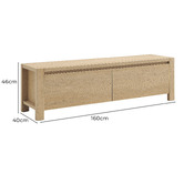 Core Living Marla 2 Drawer TV Unit