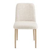 Core Living Beige Elara Chenille Dining Chairs