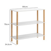 Core Living Ulysses 3 Tier Shelving Unit