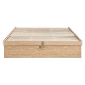 Core Living Natural Merlin Gas Lift Storage Bed Base