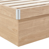 Core Living Natural Merlin Gas Lift Storage Bed Base