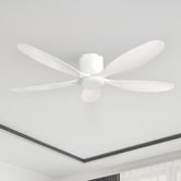 Core Living Winona 132cm AC Low Profile Smart Ceiling Fan with Remote Control