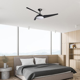 Core Living Kalina 132cm Smart DC Ceiling Fan with Remote Control &amp; LED Light