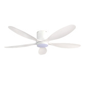 Core Living Winona 132cm AC Low Profile Smart Ceiling Fan with LED Light